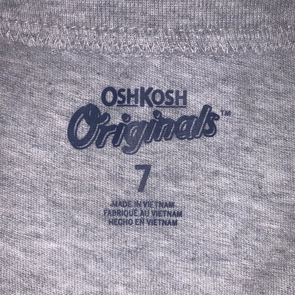 Oshkosh Girls Short Sleeve TShirt BEST HAIR IN THE FAMILY Emoji Size:‎ 7 NWT